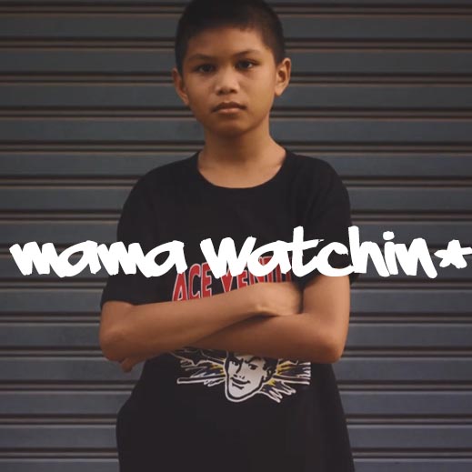 Mama Watchin music video film production