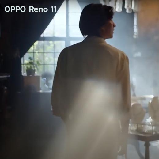 OPPO RENO 11 - phone commercial with lighting and grip in Thailand